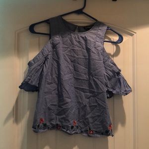 Express off the shoulder blouse